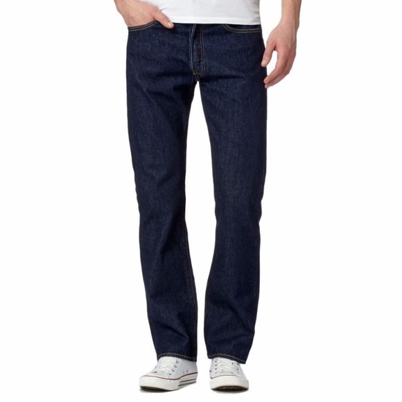 Levi's Other - Levi's 501 Men's Straight Leg Blue Jeans Sz 30x30